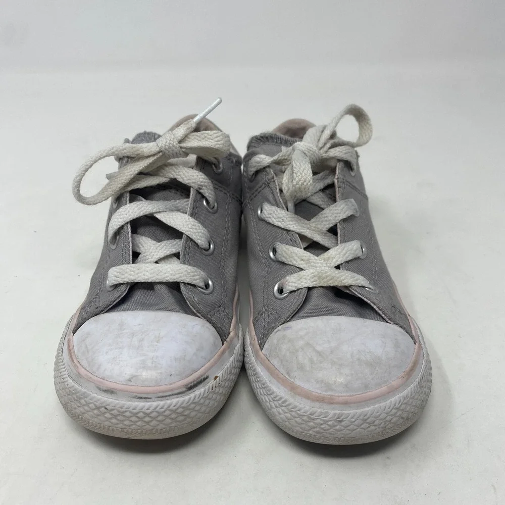 Converse Shoes Chuck Taylor One‎ Star Sneaker Gray and Pink Toddler Girl Size 9